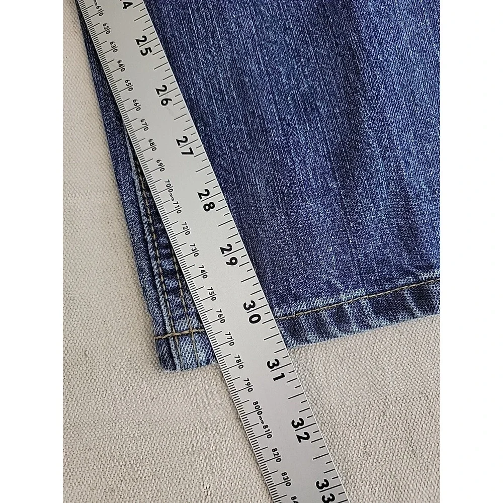 Cinch Jeans Mens 35x30 Blue Medium Wash Straight Leg Western Denim MB93034002